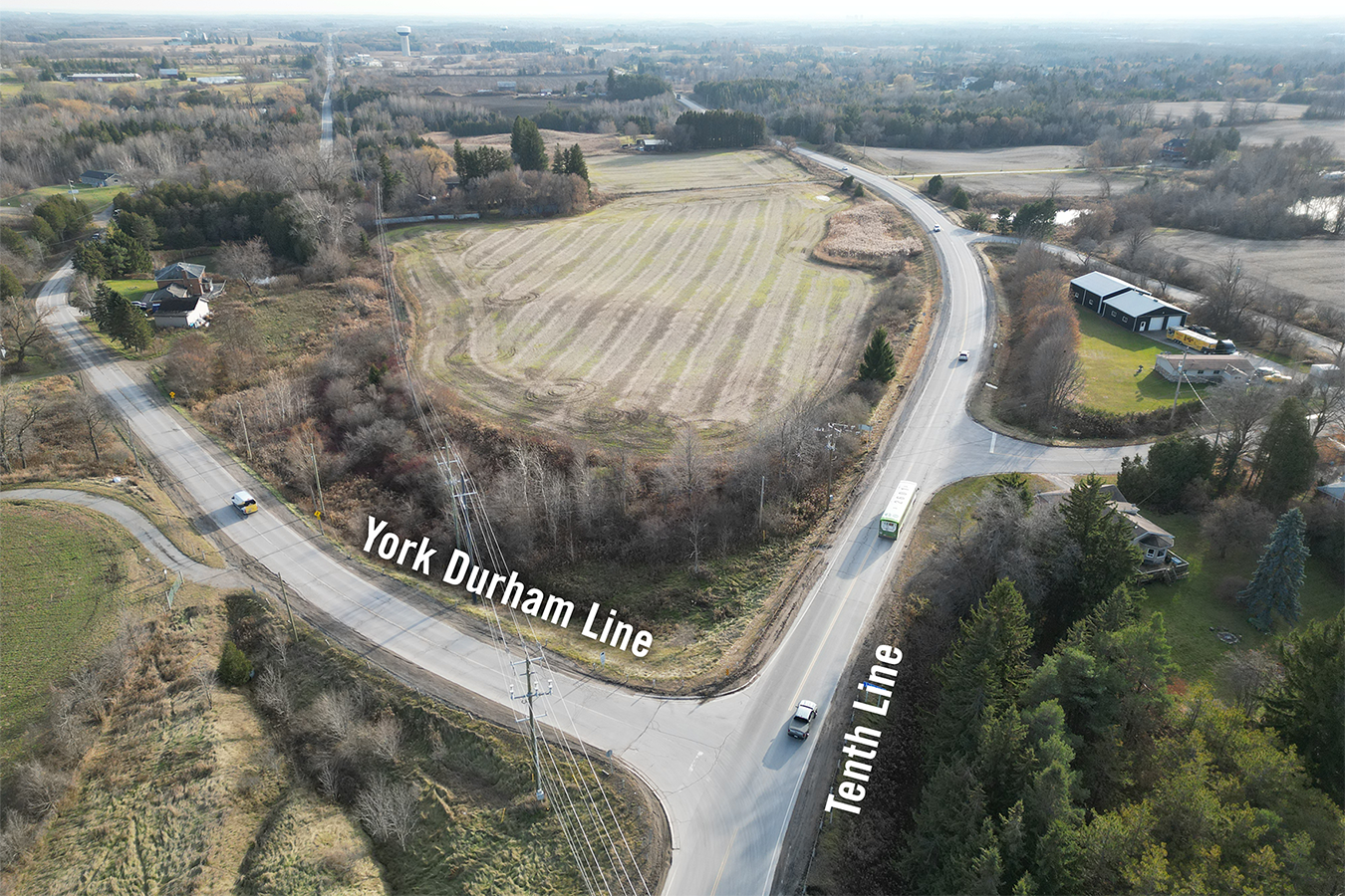 Tenth Line and York Durham Before