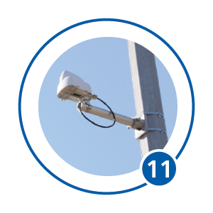 Optical GPS and Radio