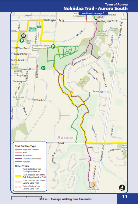 Aurora Nokiidaa Trail South map