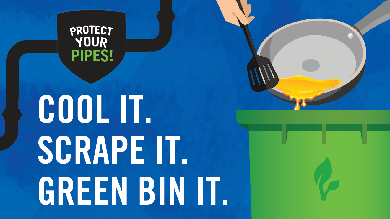 FOG Cool It. Scrape It, Green Bin It