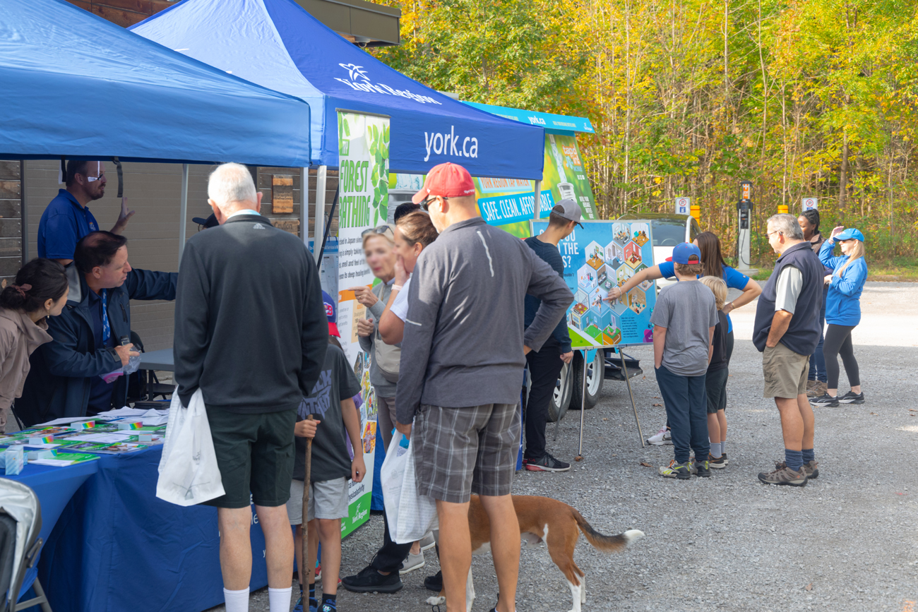 Fall_ForestFestival1 People enjoying the outdoor forest event