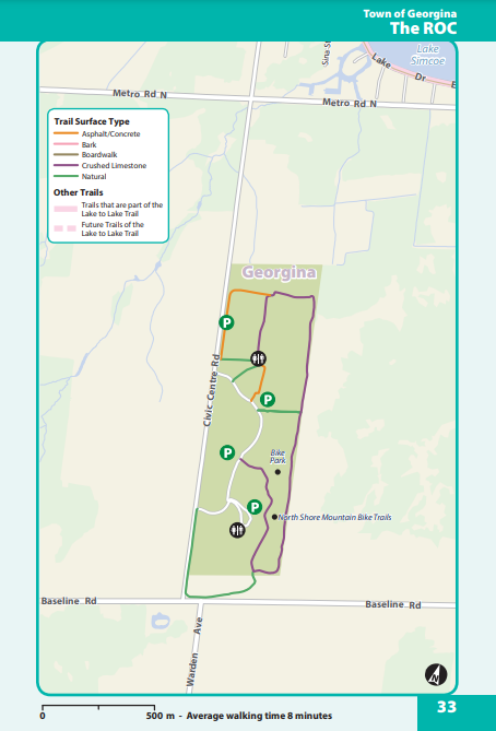 Georgina The ROC map