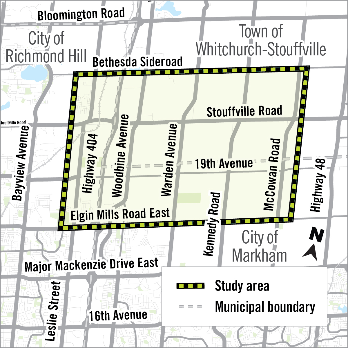 North Markham Study Area