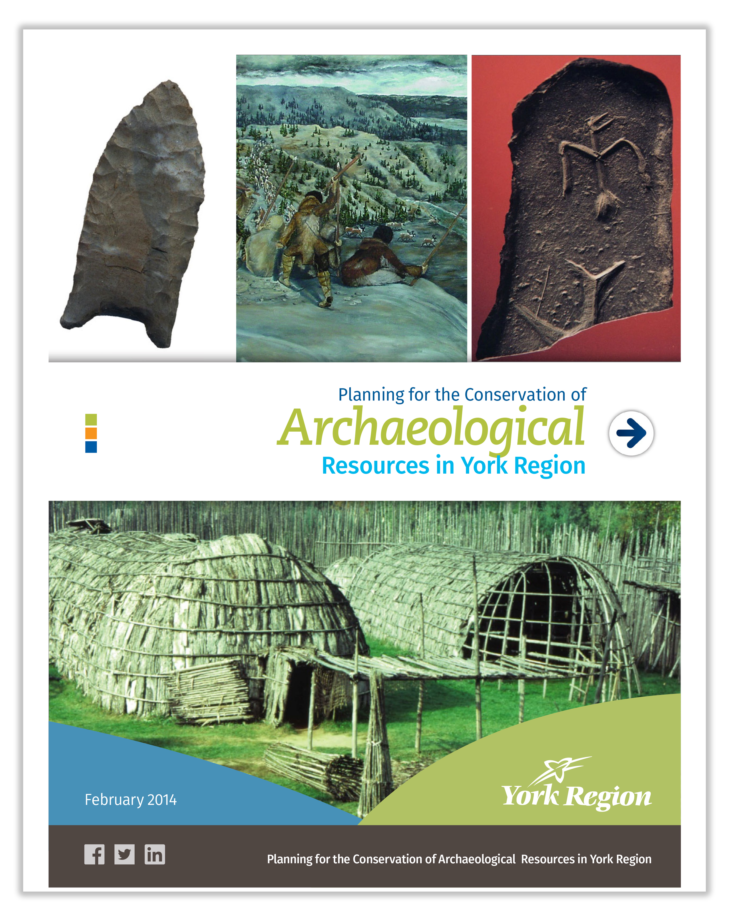 Image of the Archaeological Management Plan document cover.