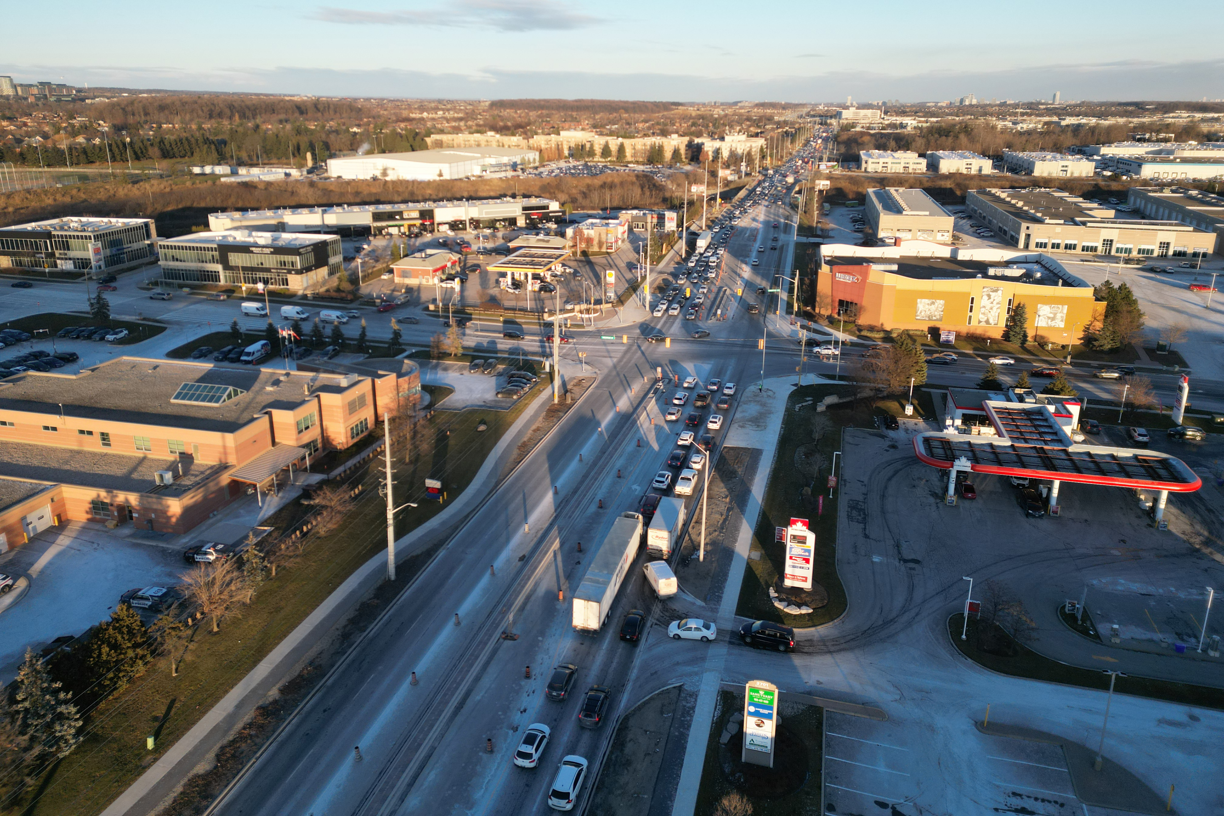 rutherford road construction