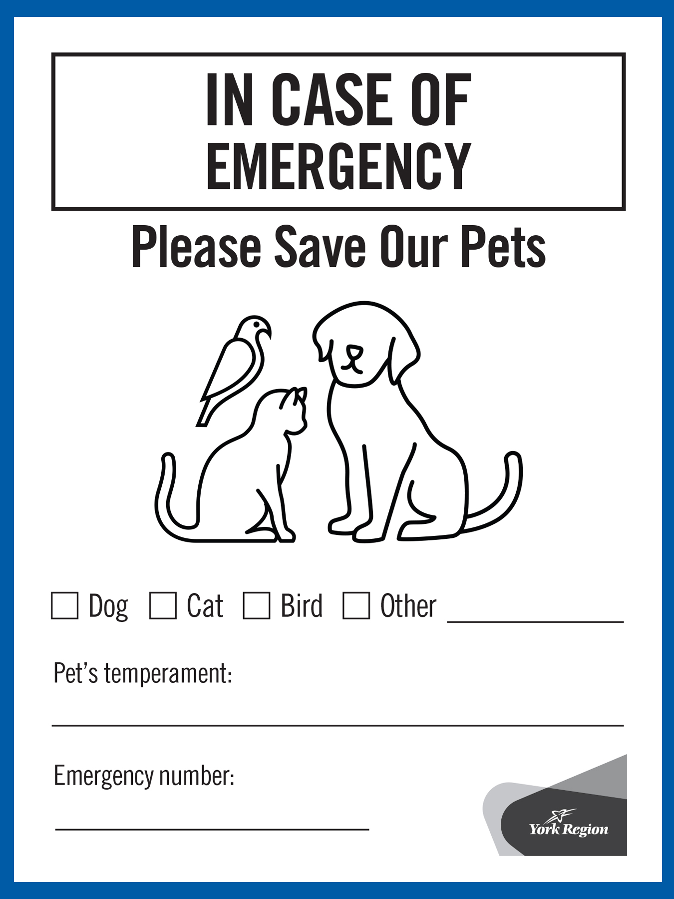   Please Save Our Pets Record