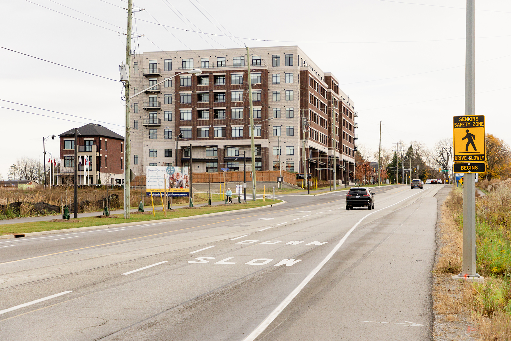 Senior Zone on Mount Albert Sideroad, east of Countryman Road in the Town of East Gwillimbury