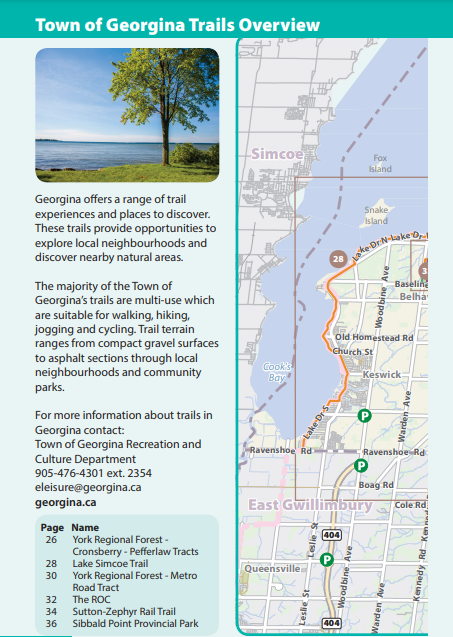 Georgina All Trails Guide