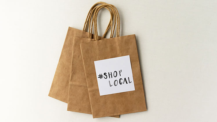 Shop local bags
