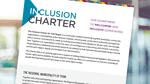 Image of the Inclusion Charter Cover